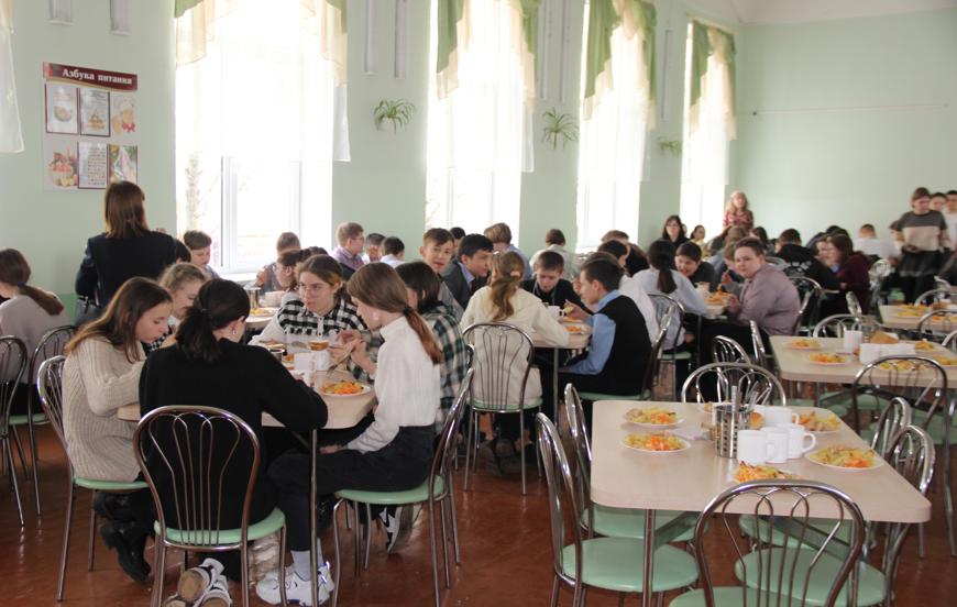 Как реализуется пилотный проект по питанию в школе Малоритского района