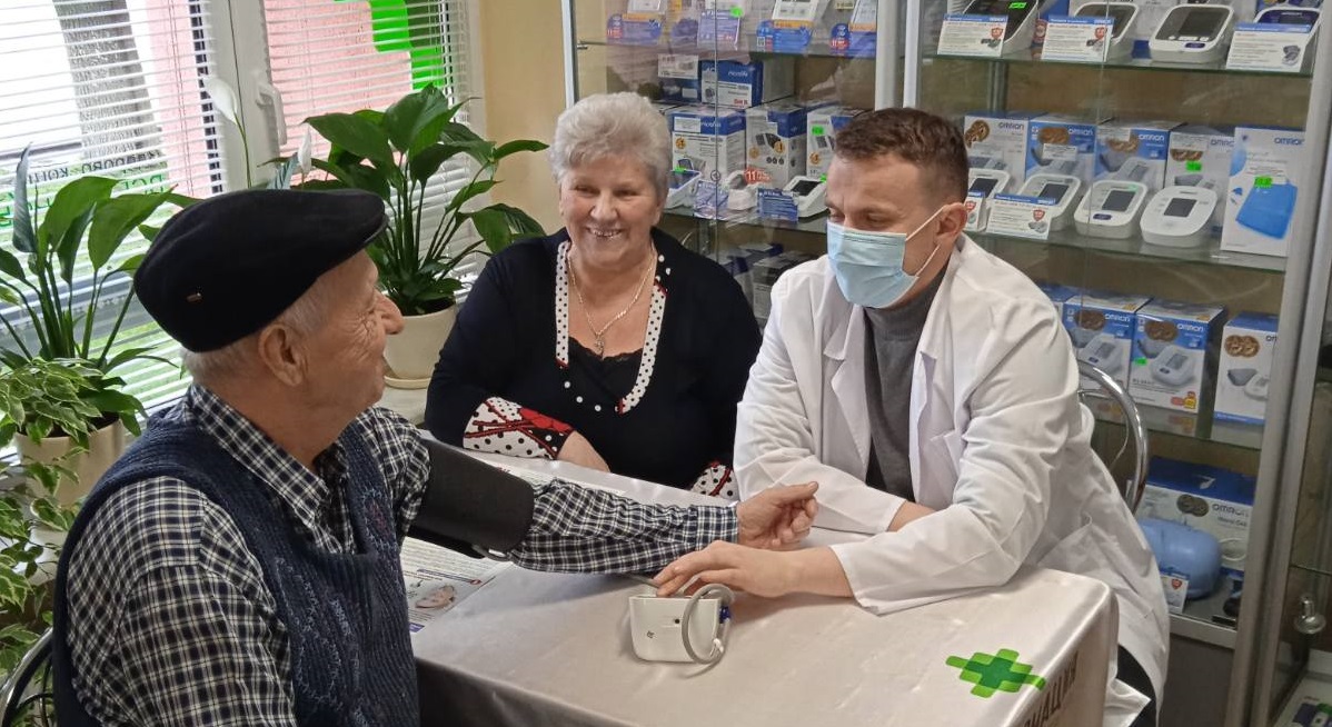 Профилактическая акция «Здоровое сердце – залог успеха” прошла в Малоритской центральной районной аптеке №14