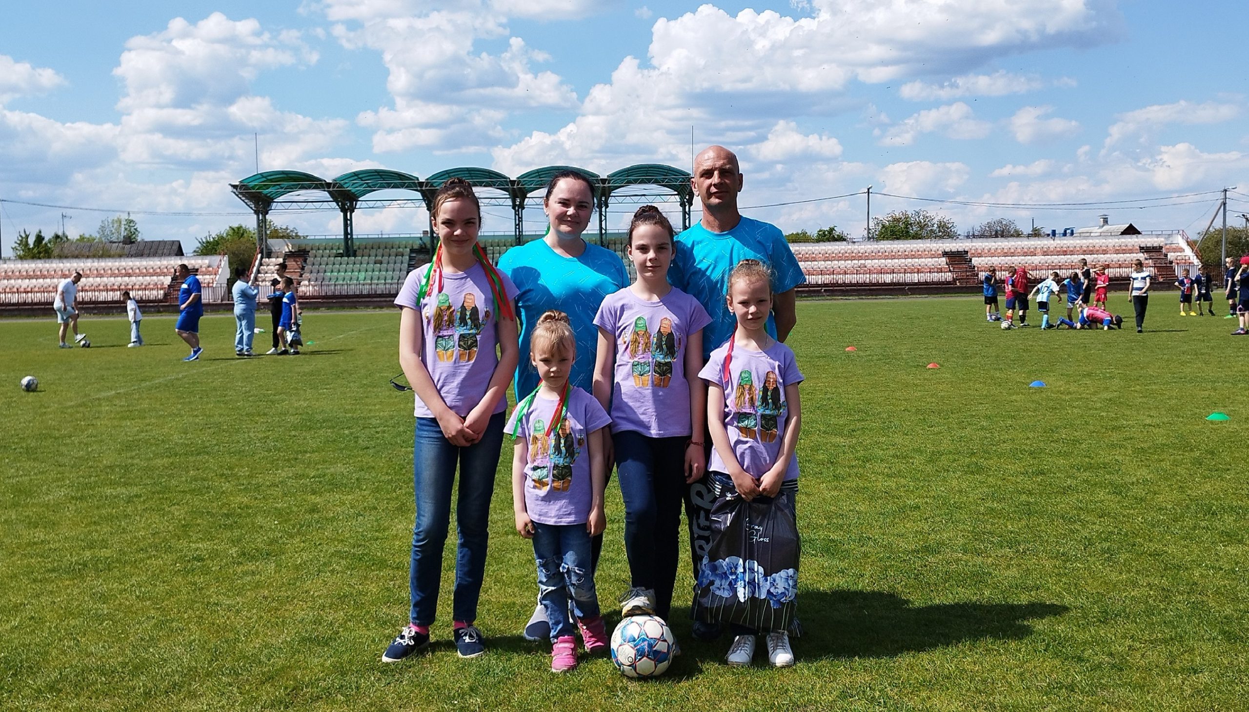 "Папа, мама, я - спортивная семья"