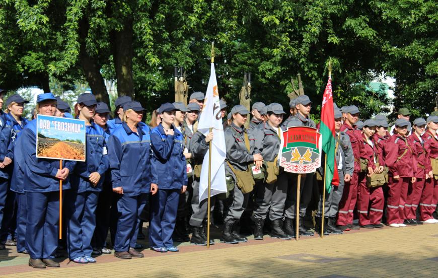 Прайшлі традыцыйныя раённыя спаборніцтвы санітарных дружын