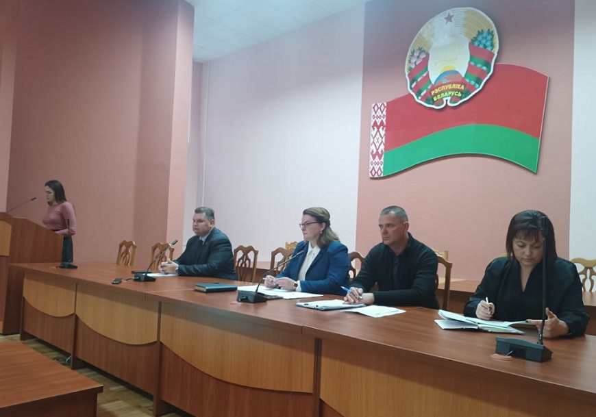 Состоялось заседание районной комиссии по охране труда Малоритского райисполкома