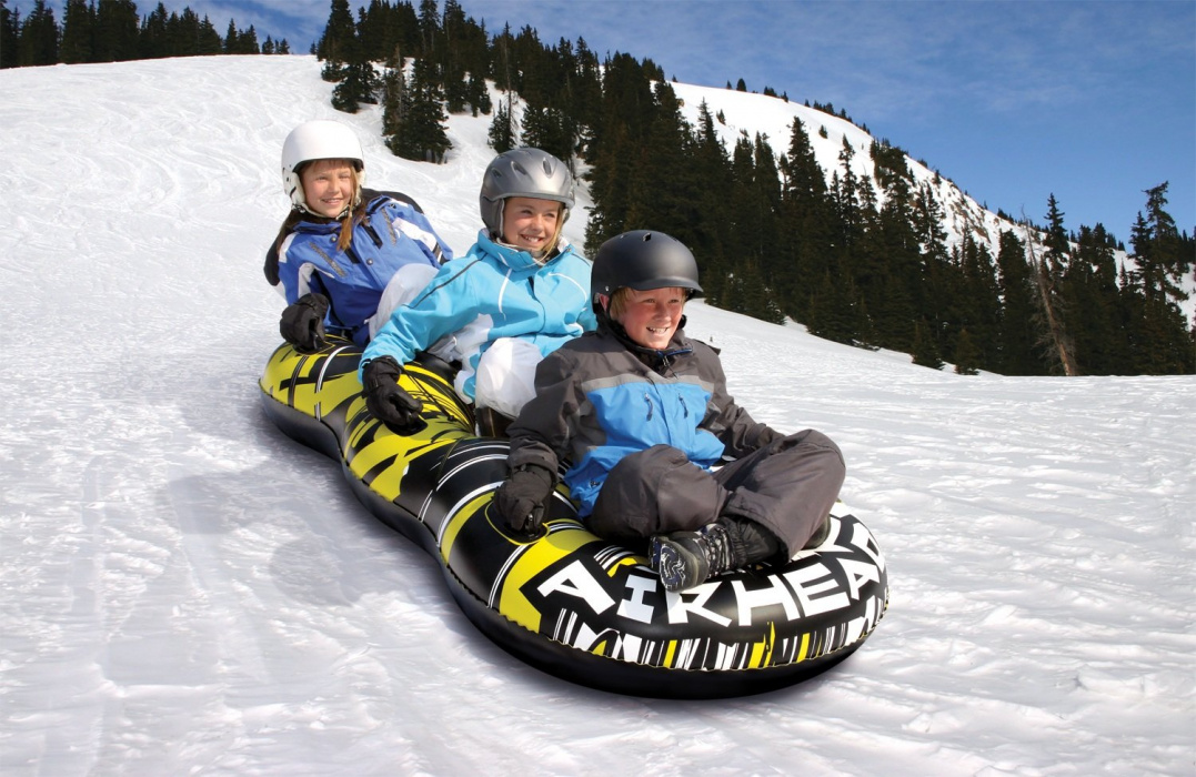 Правила безопасности при катании на тюбинге