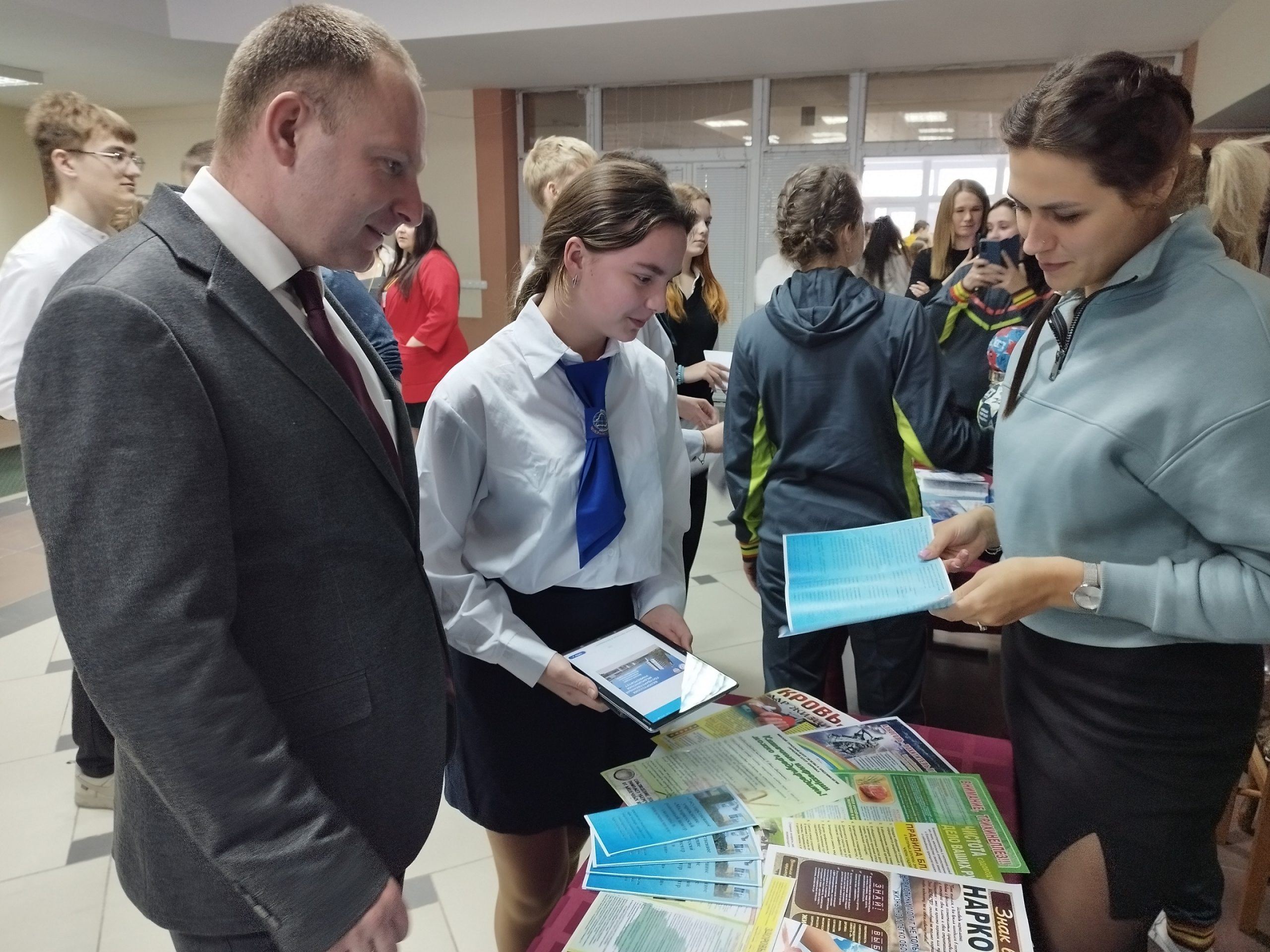 В Малорите прошло профориентационное мероприятие "Ярмарка целевой подготовки"