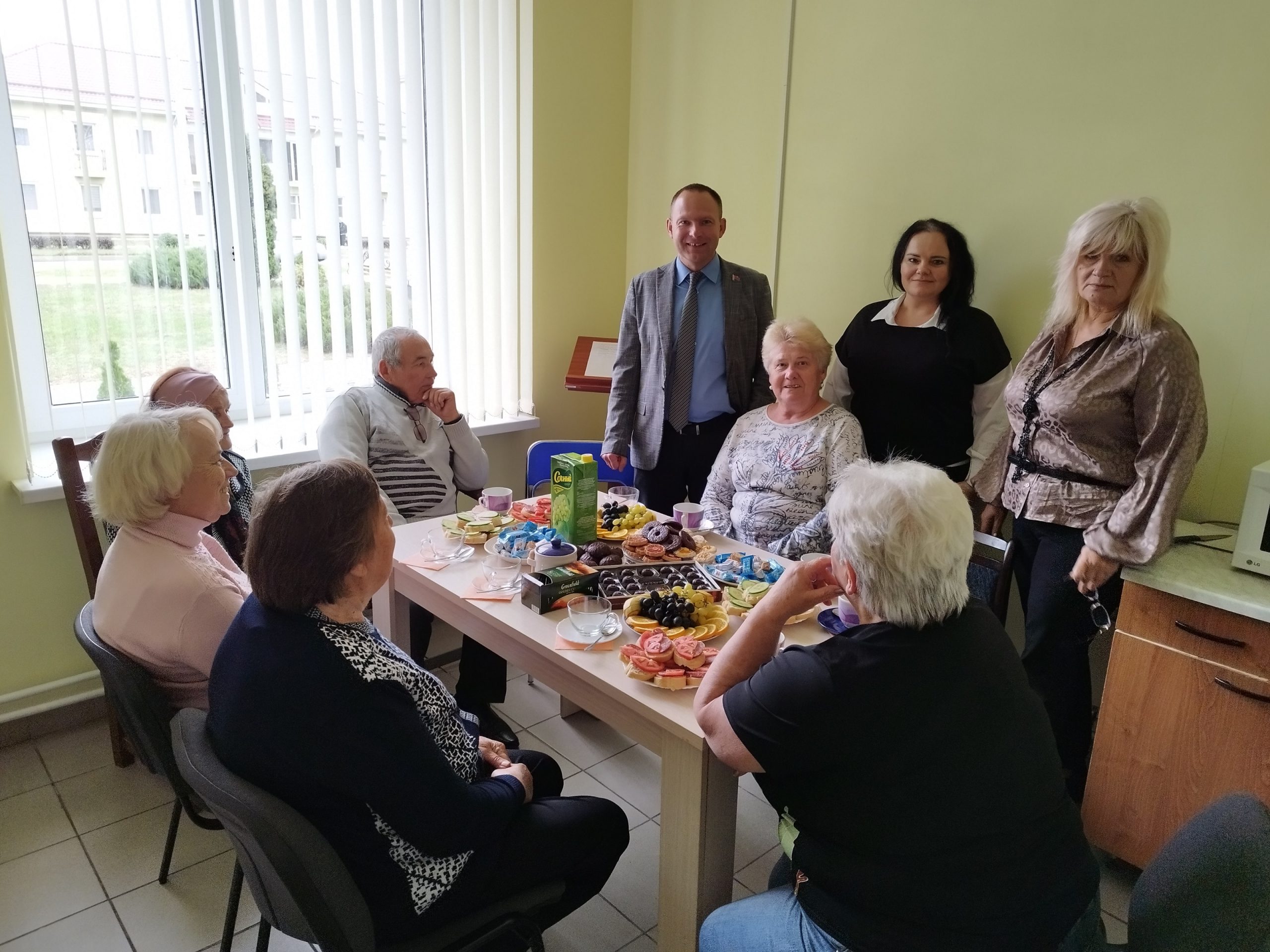 Встреча ветеранов труда