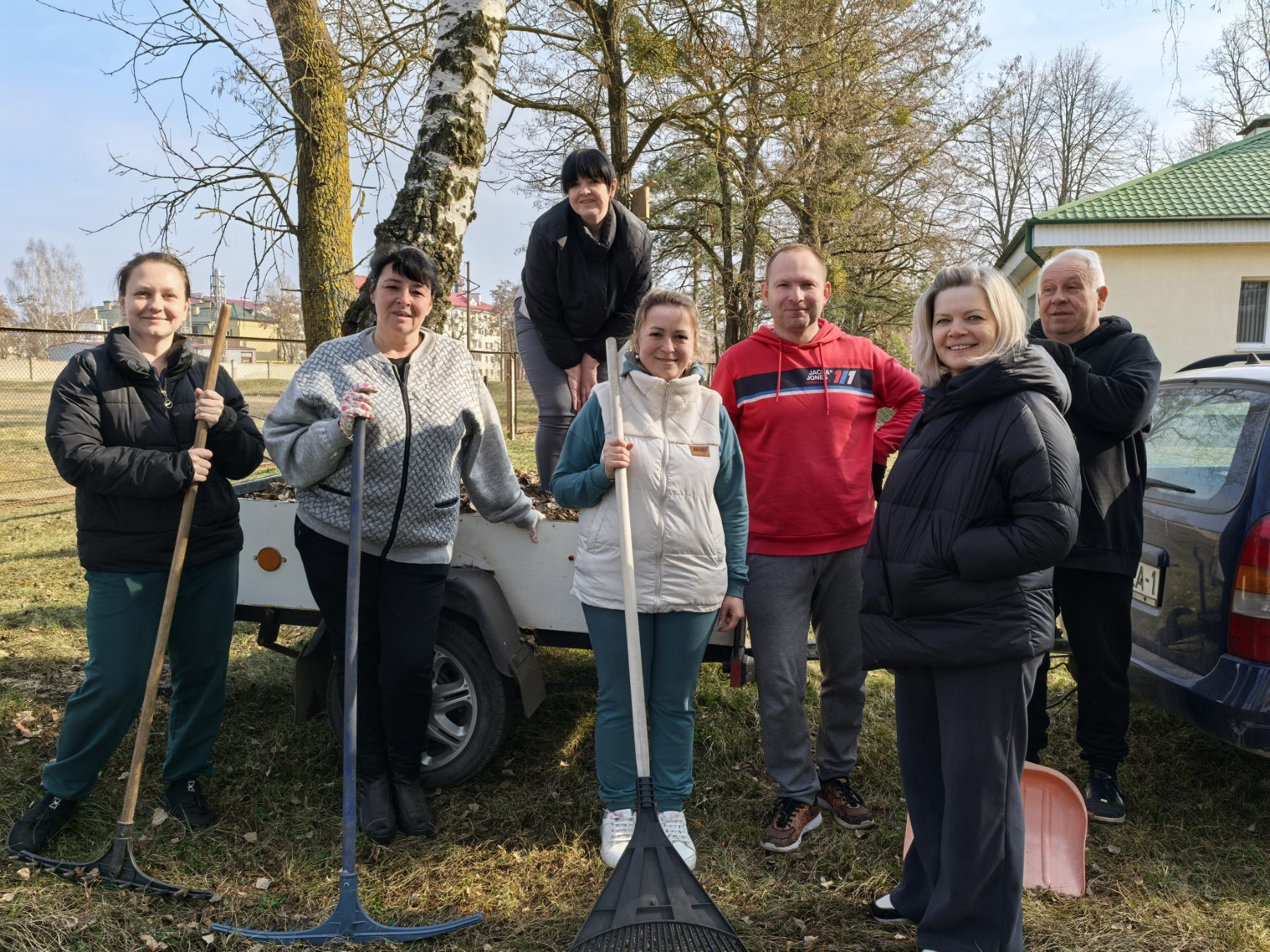 Районный субботник на территории Малоритского районного ЦГиЭ