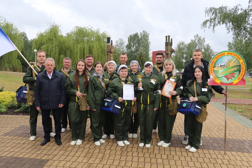 Шесть команд района приняли участие в соревнованиях санитарных дружин