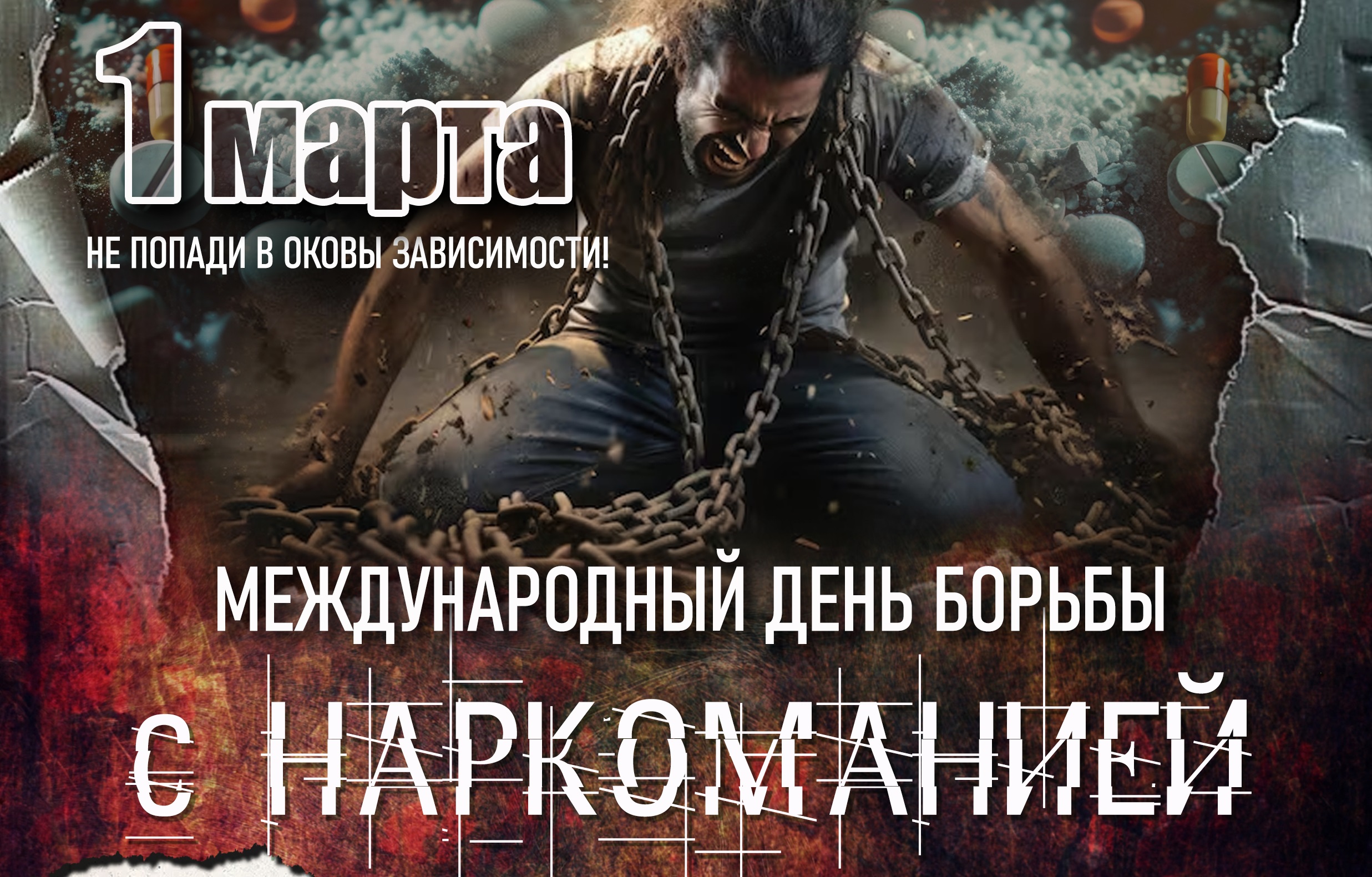 1 марта - Международный день борьбы с наркоманией